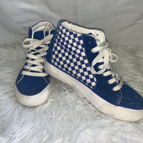 Checkered semi platform MUDD sneakers - Picture 4 of 4